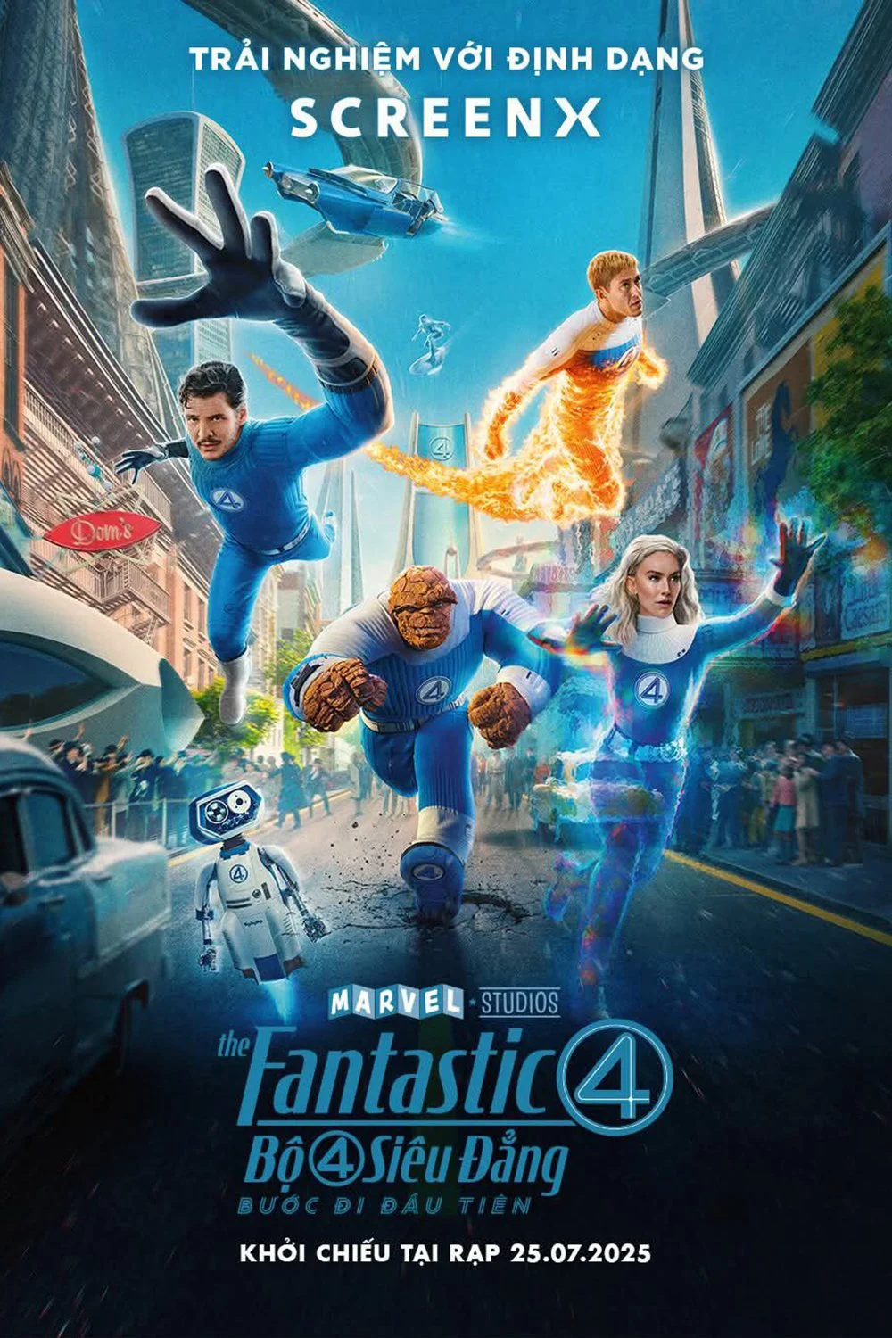 Bộ Tứ Siêu Đẳng: Bước Đi Đầu Tiên - The Fantastic 4: First Steps (2025) Bộ Tứ Siêu Đẳng: Bước Đi Đầu Tiên - The Fantastic 4: First Steps (2025)