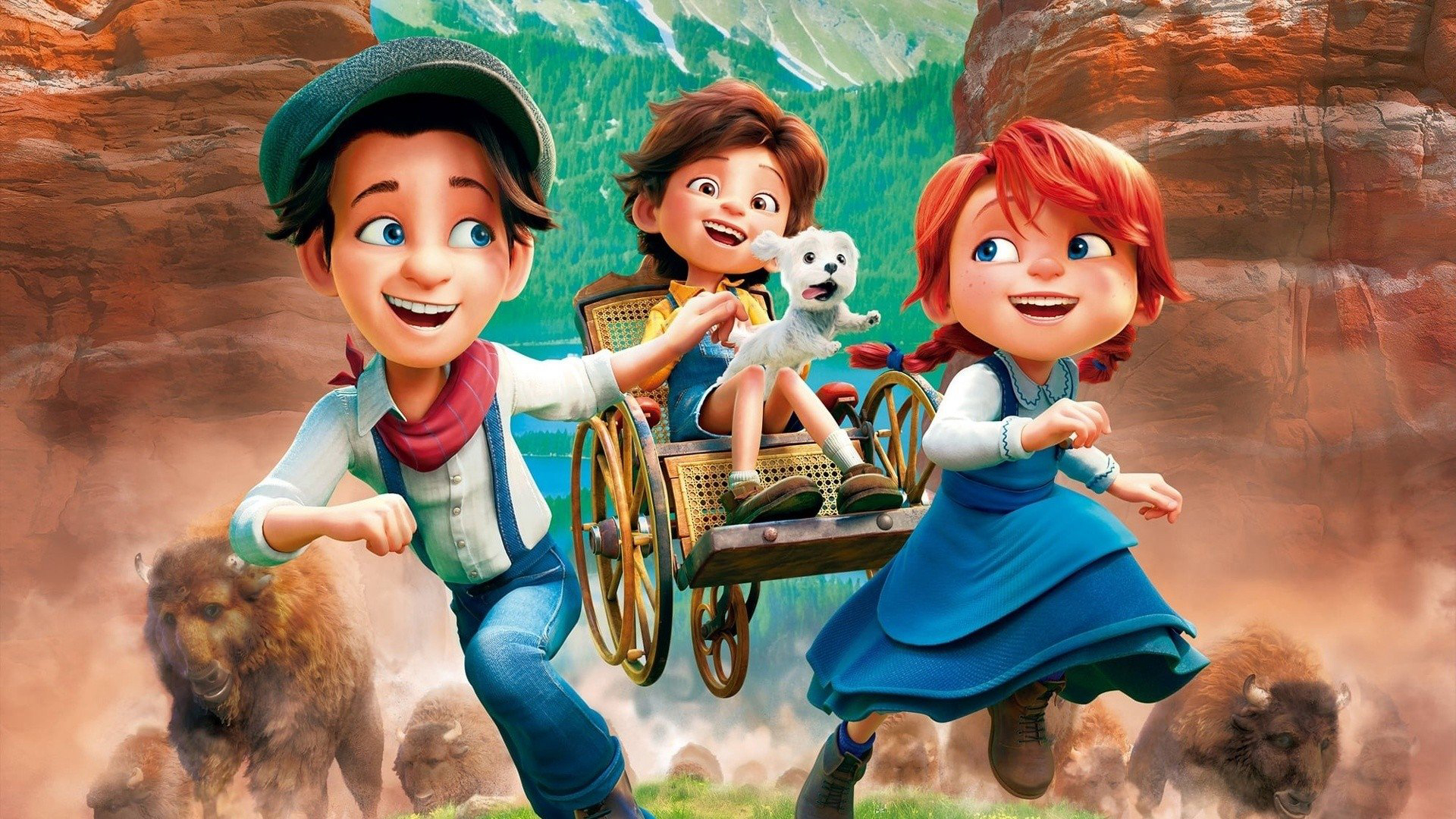 Bộ Ba Sửu Nhi Đại Náo Mỏ Vàng - Buffalo Kids