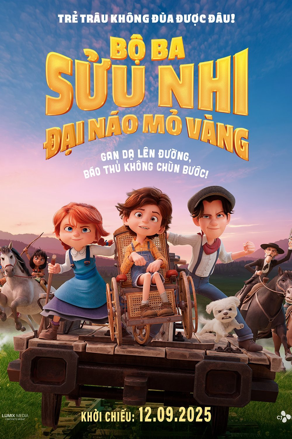 Bộ Ba Sửu Nhi Đại Náo Mỏ Vàng - Buffalo Kids (2024) Bộ Ba Sửu Nhi Đại Náo Mỏ Vàng - Buffalo Kids (2024)