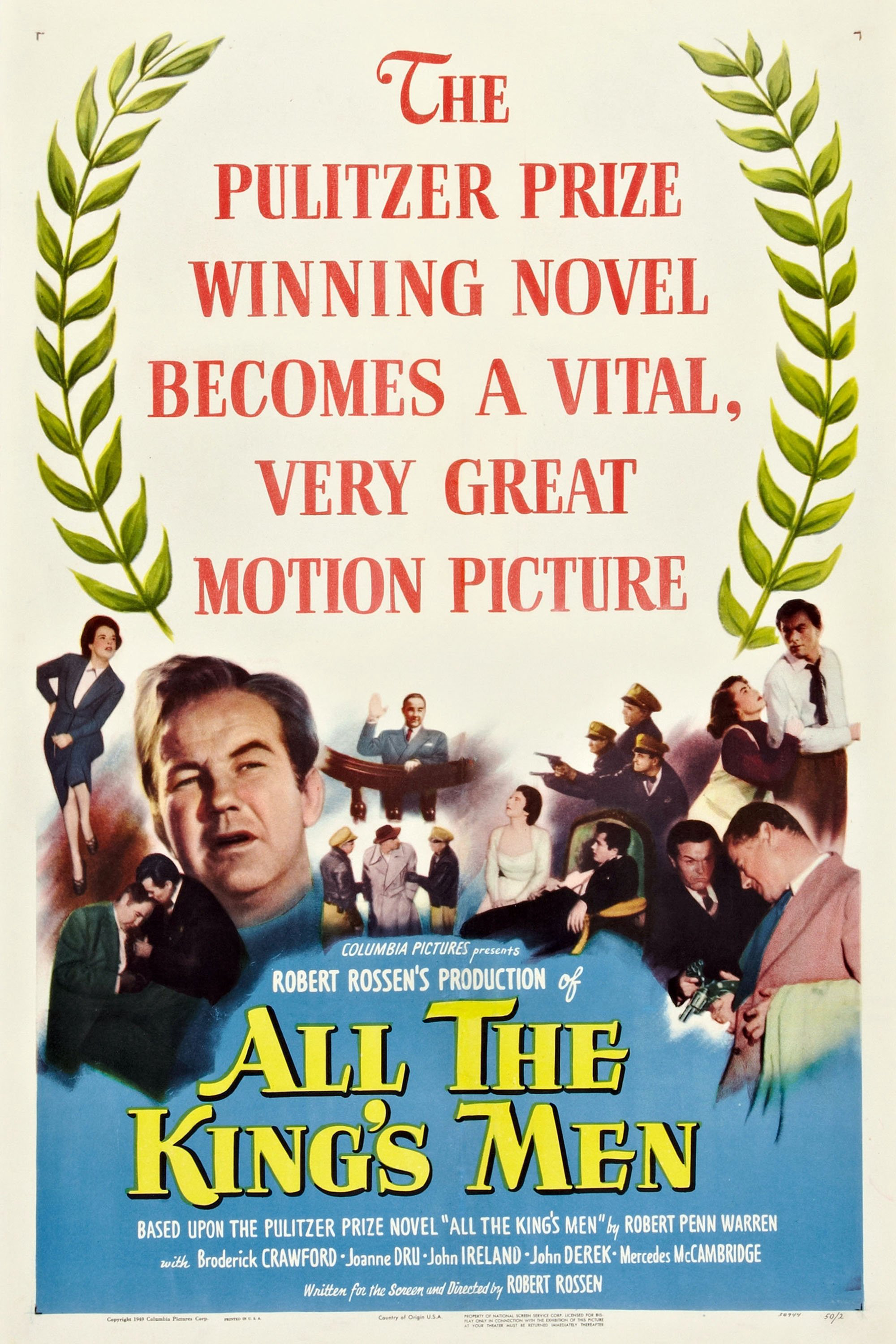 Tất cả những người đàn ông của nhà vua - All the King's Men (1949) Tất cả những người đàn ông của nhà vua - All the King's Men (1949)